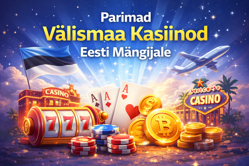parimad välismaa online kasiinod